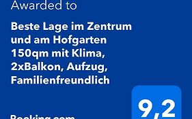 NEU Bayreuth direkt im Zentrum und am Hofgarten 150qm mit Klima, 2 Balkons, Aufzug, Familienfreundlich